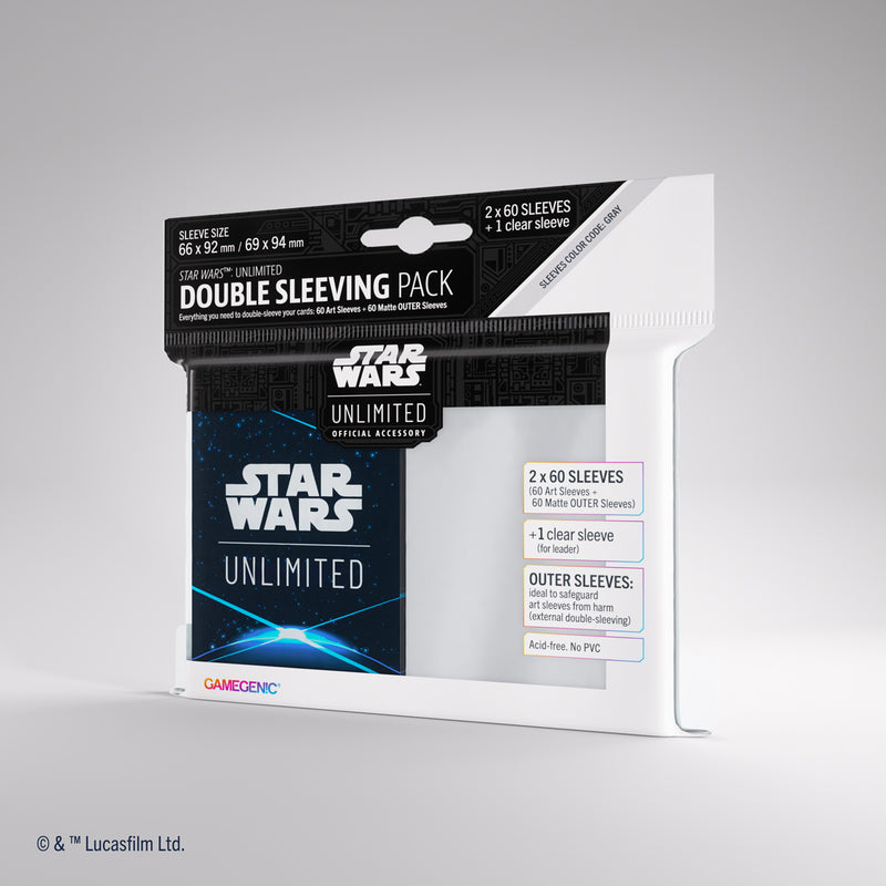 Star Wars: Unlimited Double Sleeving Pack - Blue