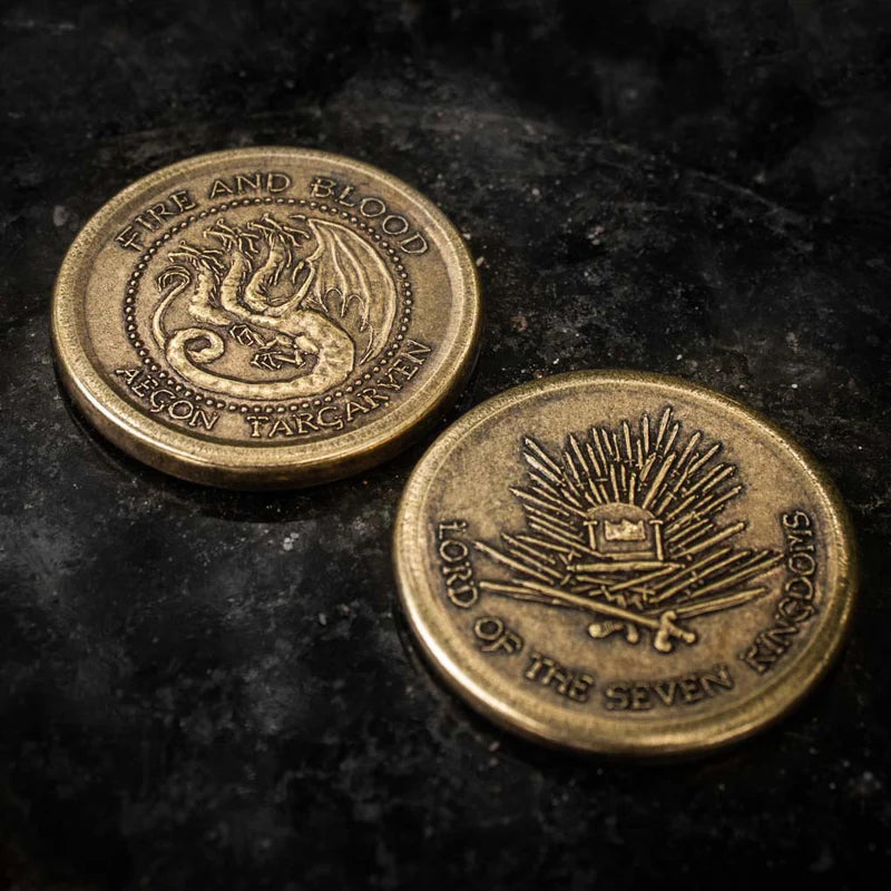 Shire Post Mint - A Game of Thrones: Aegon Targaryen Golden Dragon