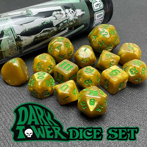 DCC RPG: Dark Tower 14 Dice Set