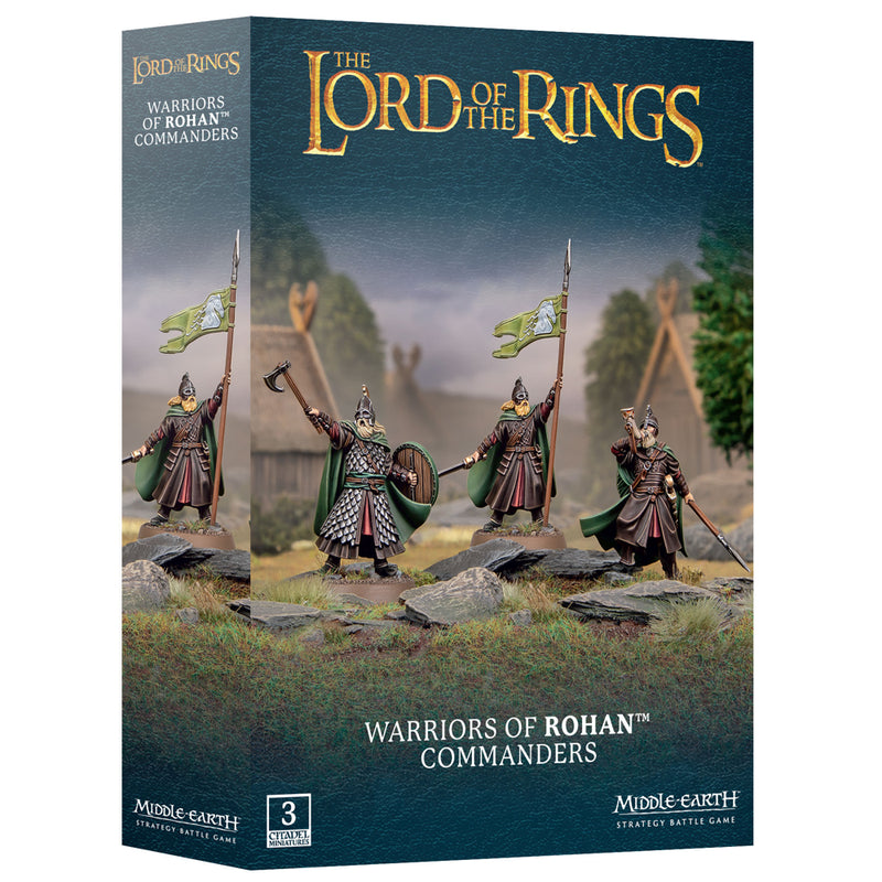 The Lord Of The Rings- The War Of The Rohirrim- Warriors Of Rohan Commanders