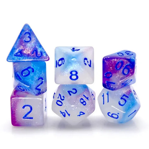 FBG2578 Glow in the Dark Glowing Memory (Polyhedral Dice Set)