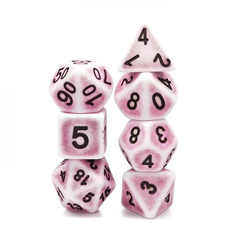 FBG2011 Pink Ancient (Polyhedral Dice Set)