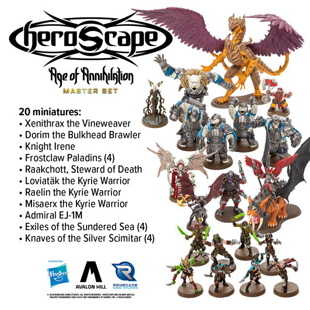 Heroscape: Premium Painted Master Set - Age of Annihilation
