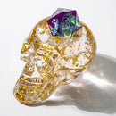D20 Skull Holder - Gold