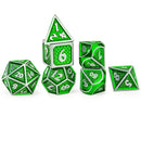 Behemoth Metal Dice Set - Brushed Green