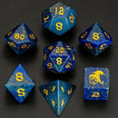 Dragon's Hoard Gemstone Dice - Lapis Lazuli