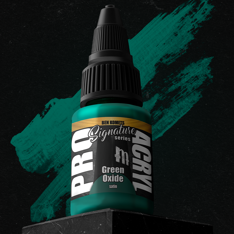 Pro Acryl S16 - Komets Green Oxide Satin