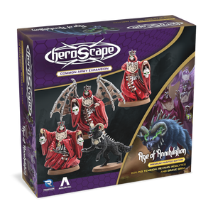 Heroscape: Revnan Acolytes & Grave Grim Common Army Expansion Painted