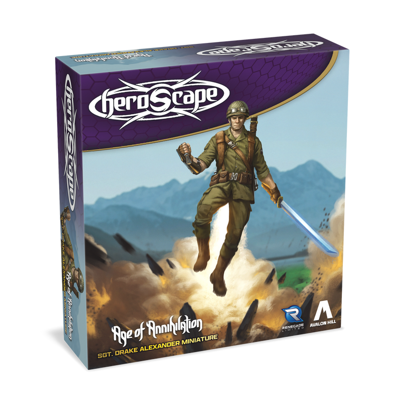 Heroscape: Sgt. Drake Alexander Miniature