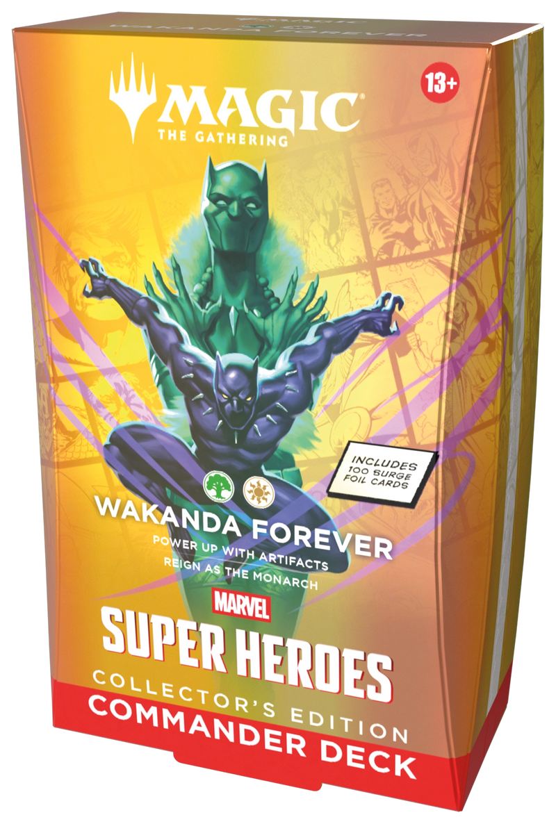 Magic: The Gathering - Marvel Super Heroes Wakanda Forever Collector's Edition Commander Deck (pre-order)
