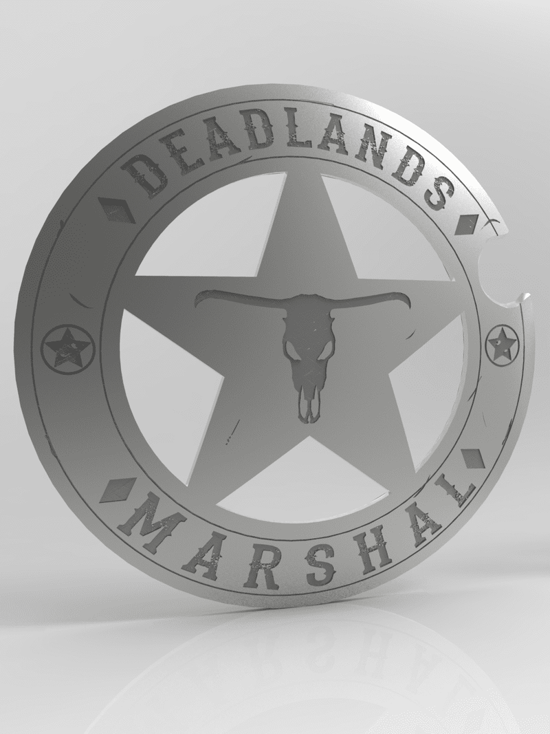 Deadlands: the Weird West – Marshal’s Badge