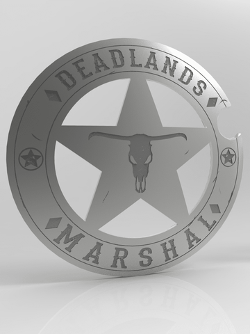 Deadlands: the Weird West – Marshal’s Badge