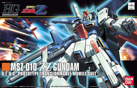 Bandai 111 MSZ-010 ZZ Gundam HGUC 1/144 Model Kit