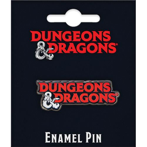 Dungeons and Dragons Logo Enamel Pin