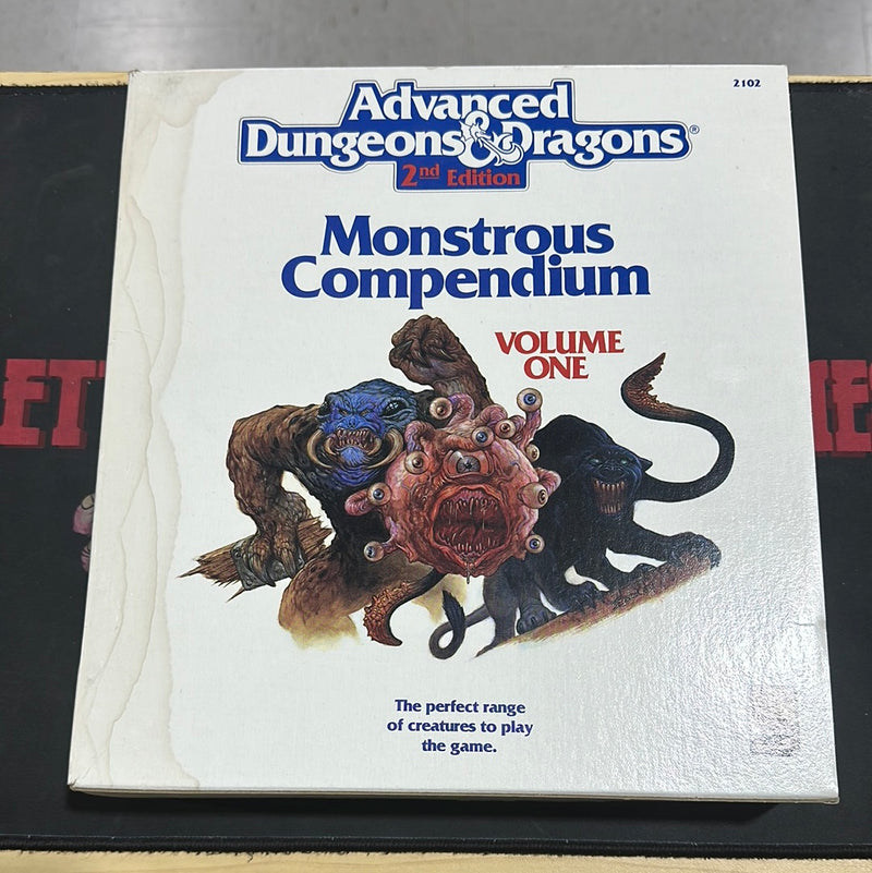 Advanced Dungeons & Dragons 2E: Monstrous Compendium Volume One