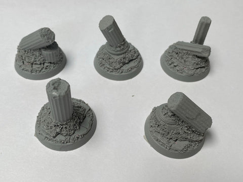 Scenic Resin Bases - Rosarium 32mm Flight Stands