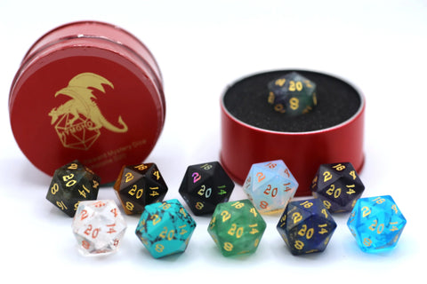 Quest's Reward Mystery Dice - Gemstone D20