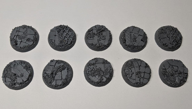 Scenic Resin Bases - Rosarium 28mm