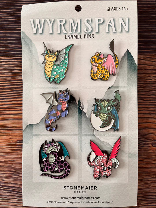 Wyrmspan - Enamel Pins
