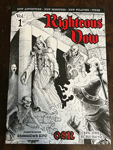 Shadowdark RPG: Righteous Vow Vol 1. The Lich King of Ul