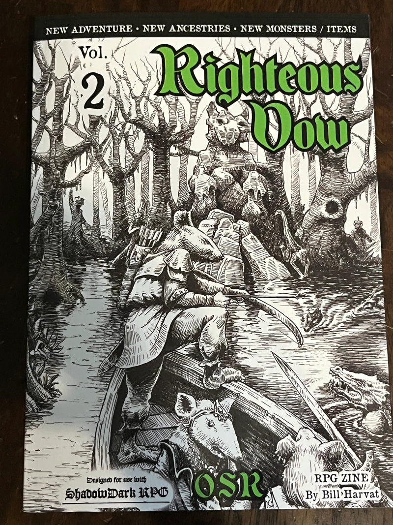 Shadowdark RPG: Righteous Vow Vol 2. Whispers of Minh
