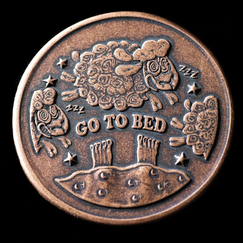 Shire Post Mint - One More Episode / Go To Bed Decision Maker Coin