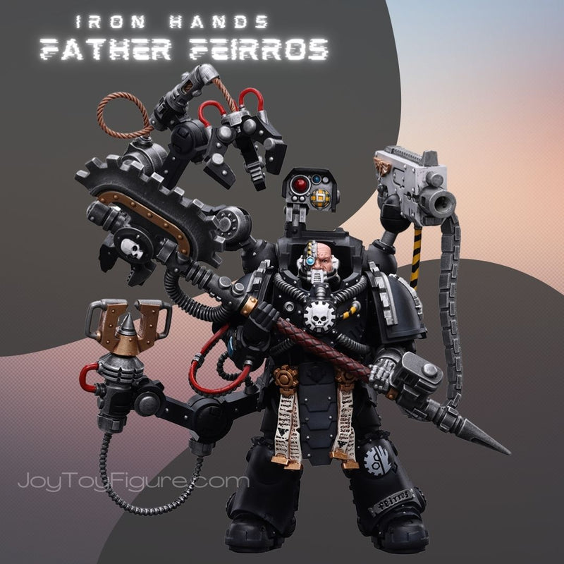 JoyToy WH40K Iron Hands lron Father Feirros