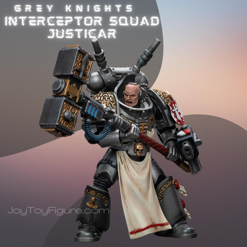 JoyToy WH40K Grey Knights Interceptor Squad Interceptor Justicar