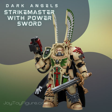 JoyToy WH40K Dark Angels Deathwing Strikemaster with Power Sword