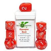 Opaque Red - Set of 7 Dice