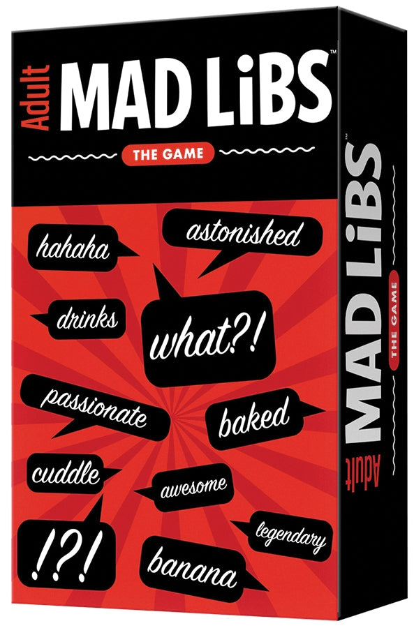 Adult Mad Libs