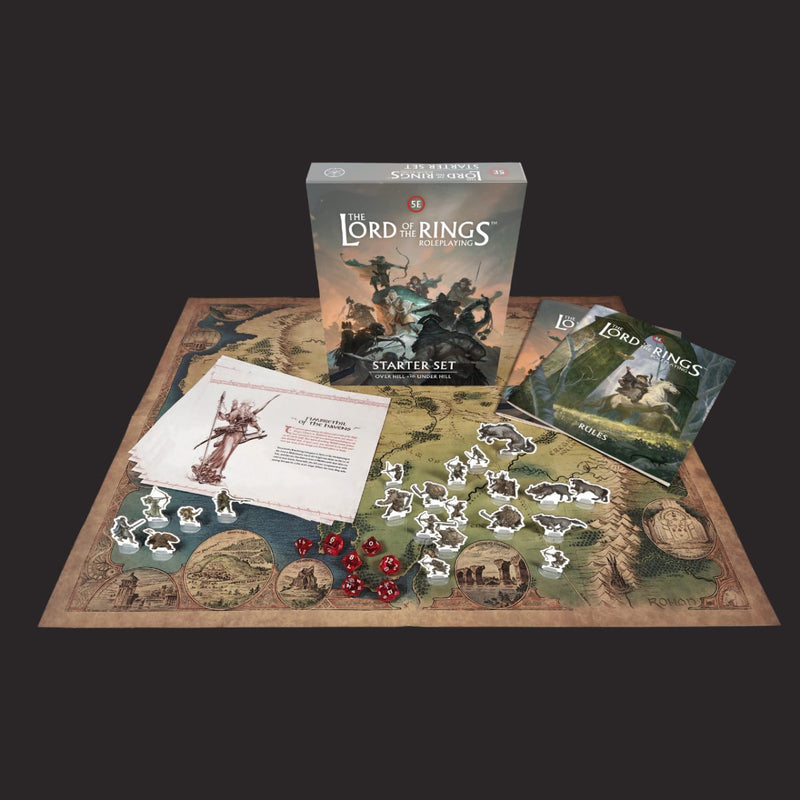 The Lord Of The Rings™ Roleplaying 5E: Over Hill and Under Hill Starter Set