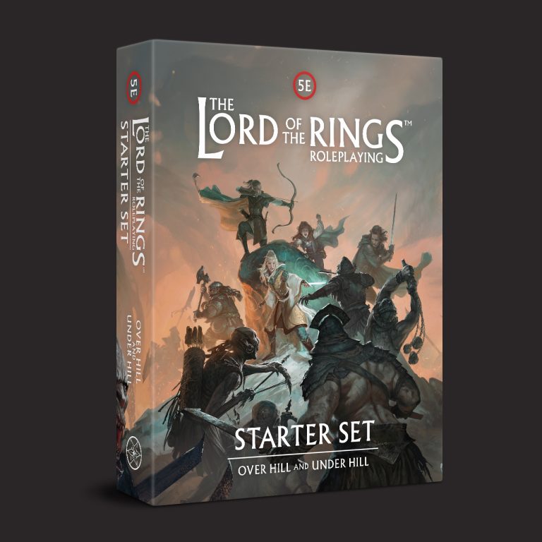 The Lord Of The Rings™ Roleplaying 5E: Over Hill and Under Hill Starter Set