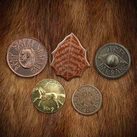 Shire Post Mint - The Lord of the Rings Set #1 - Middle-Earth Set of 5 Coins