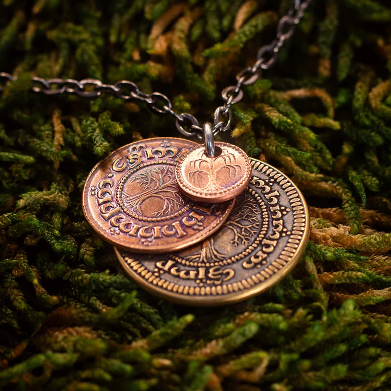 Shire Post Mint - The Shire Layered Coin Necklace