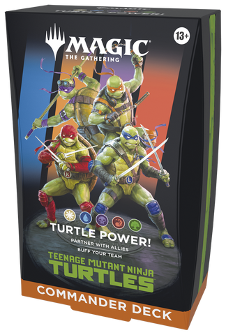 MtG Teenage Mutant Ninja Turtles Commander Deck - Turtle Power! Limit one per customer