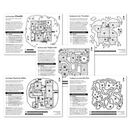Shadowdark RPG - Five Mini Adventure Cards