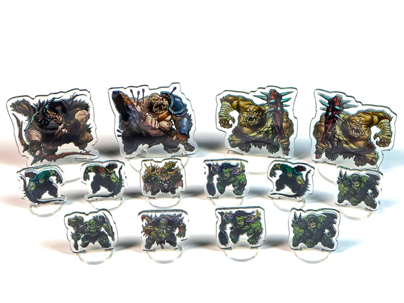 Dungeon Craft Flat-Pack Minis - Orc Party