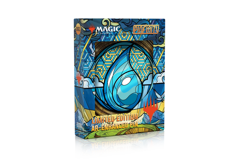 Magic AR Pin Stained Glass Island