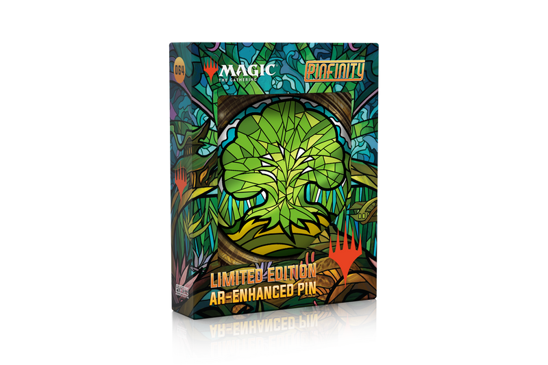 Magic AR Pin Stained Glass Forest