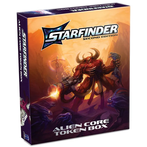 Starfinder 2E RPG: Alien Core - Token Box