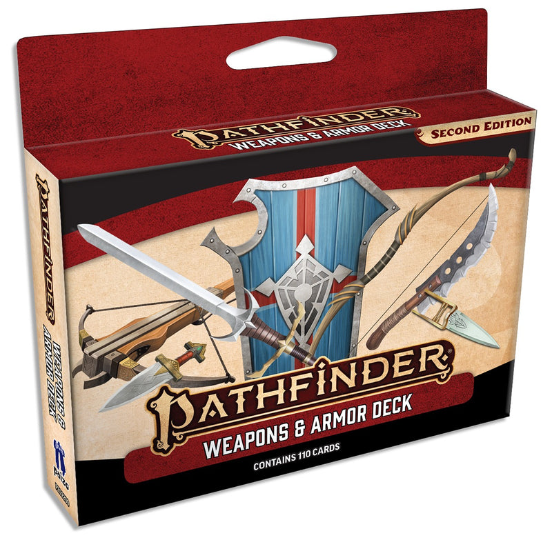 Pathfinder RPG 2E Weapons & Armor Deck