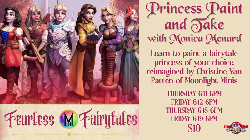 Princess Paint and Take