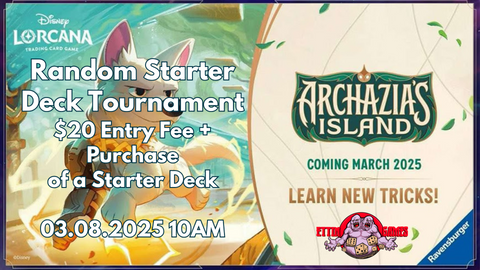 Disney Lorcana Random Starter Deck Event