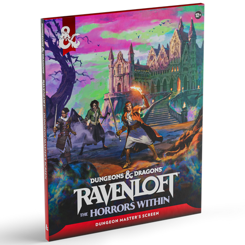 Dungeons & Dragon 5E RPG: Ravenloft - The Horrors Within - Dungeon Master's Screen