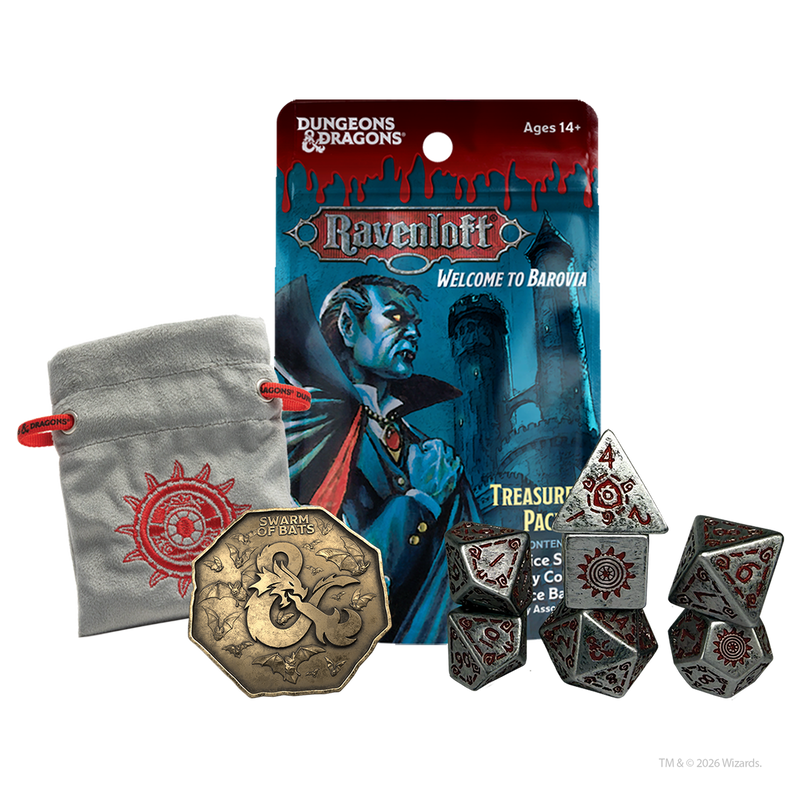 Dungeons & Dragons Castle Ravenloft Treasure Pack