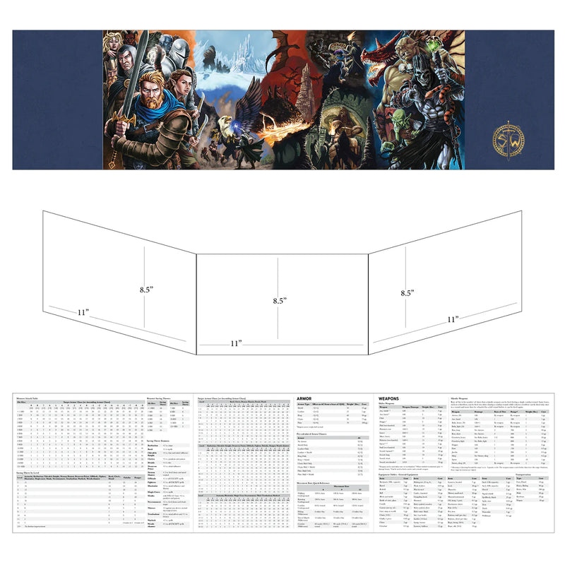 Swords & Wizardry: Refree Screen