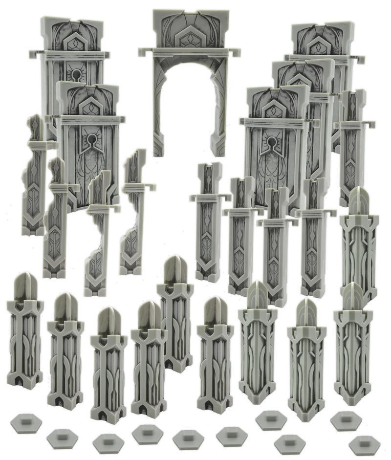 Heroscape: The Ruins at Laur’s Edge Terrain Expansion