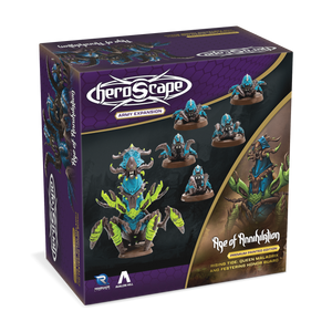 Heroscape: Rising Tide – Queen Maladrix & Festering Honor Guard Army Expansion Premium Painted Edition