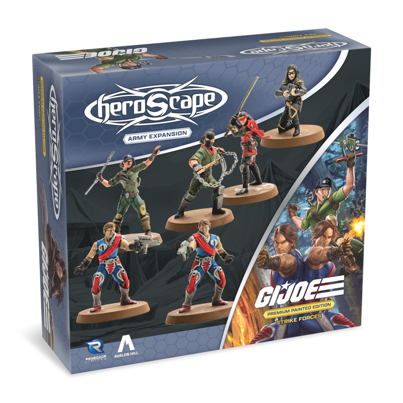 G.I. JOE Heroscape: Strike Forces Army Expansion Painted